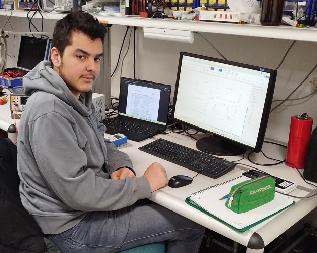 BA-Student Colin Vialon